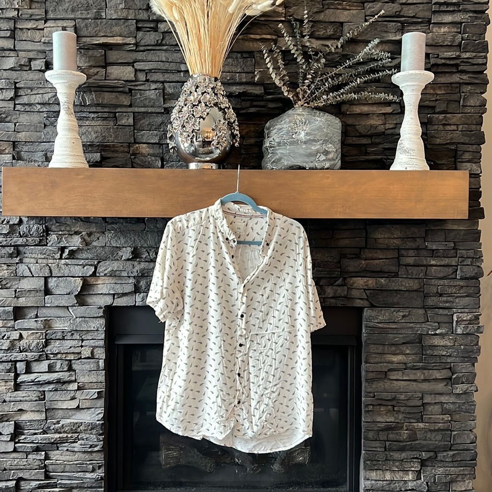 Easy breezy super lightweight casual button up